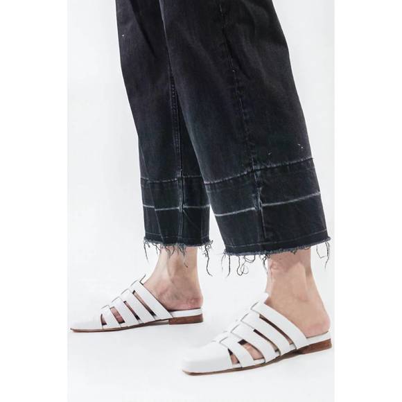 NEW KAANAS women's antilles gladiator mule in white - Picture 2 of 2